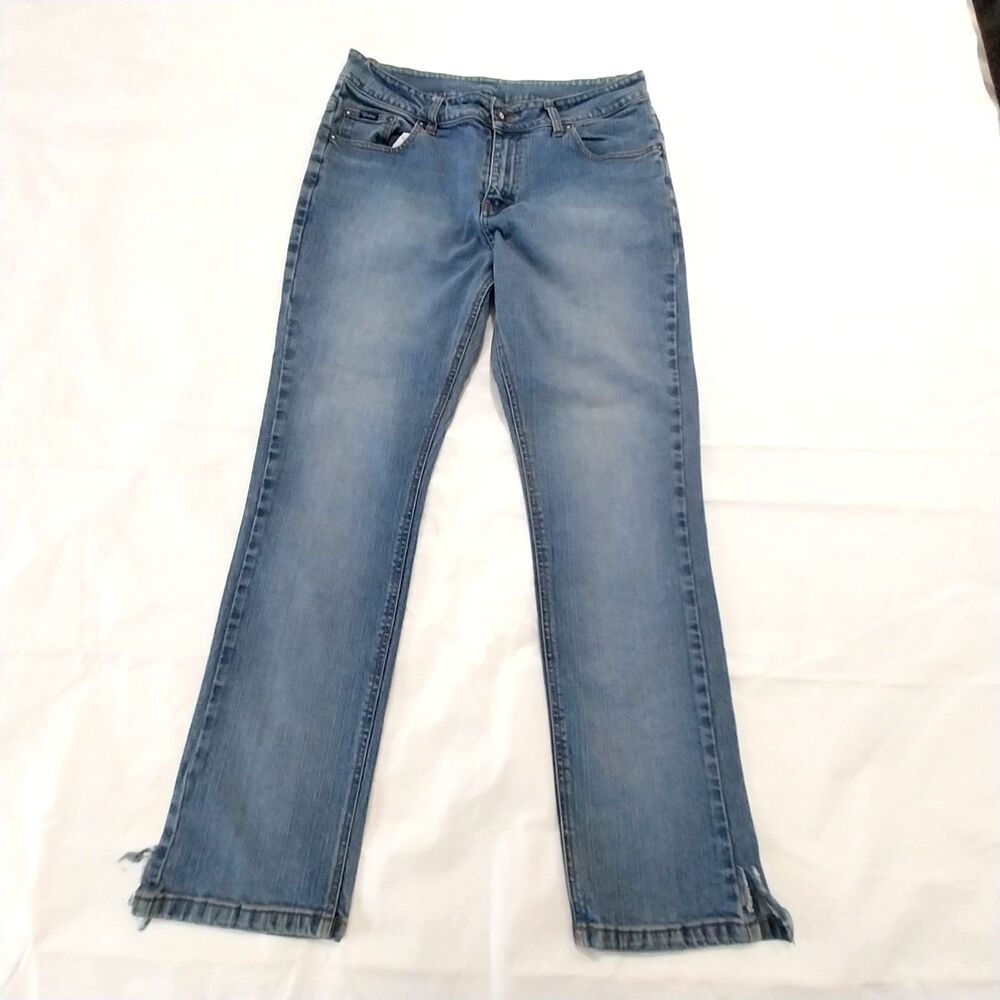Riders Low Cut Jeans 32 Waist Light Wash #B026